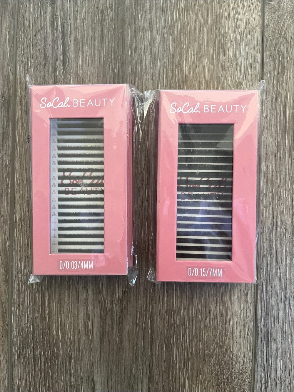 BNWT 2 Packs of SoCal Beauty Lash Extensions -